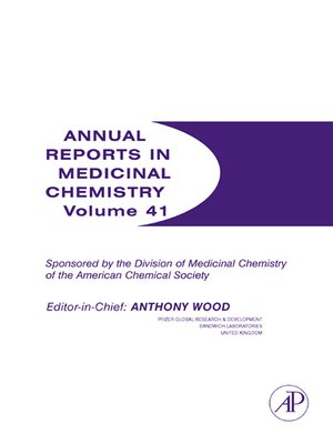 cover image of Annual Reports in Medicinal Chemistry